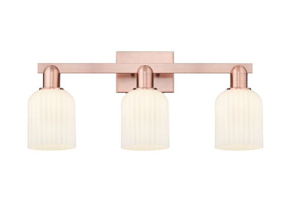 Bathroom Fixtures Three Lights by Innovations ( 405 | 716-3W-AC-G559-5GWH Arcadia ) 