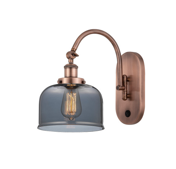 Sconces Single Glass by Innovations ( 405 | 918-1W-AC-G73-LED Franklin Restoration ) 