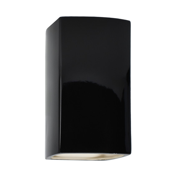Sconces Pocket by Justice Designs ( 102 | CER-5915-BLK Ambiance ) 