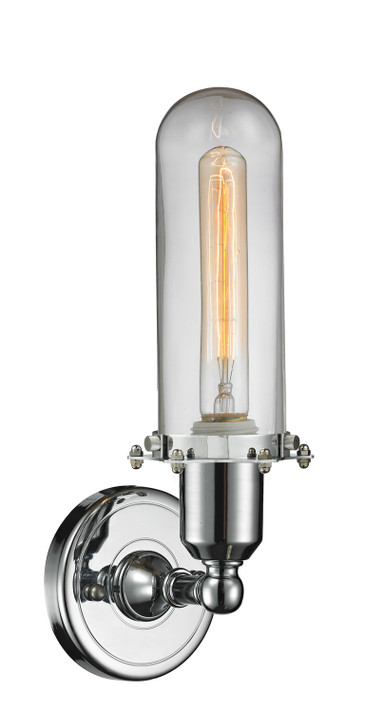 Sconces Single Glass by Innovations ( 405 | 900-1W-PC-CE228-PC-CL-LED Austere ) 