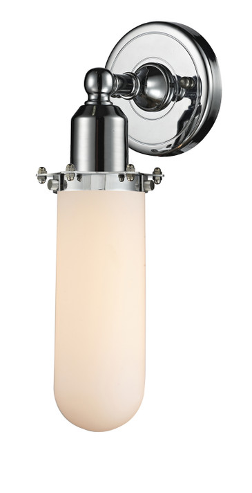 Sconces Single Glass by Innovations ( 405 | 900-1W-PC-CE228-PC-W Austere ) 