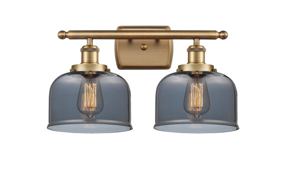 Bathroom Fixtures Two Lights by Innovations ( 405 | 916-2W-BB-G73-LED Ballston Urban ) 