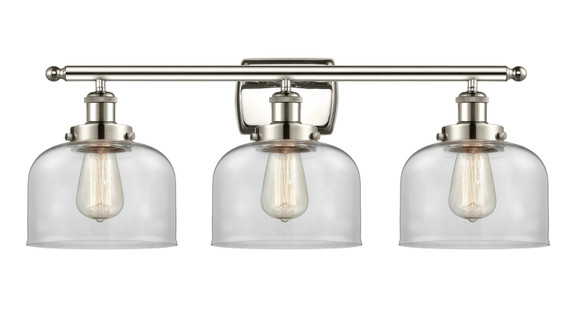 Bathroom Fixtures Three Lights by Innovations ( 405 | 916-3W-PN-G72 Ballston Urban ) 