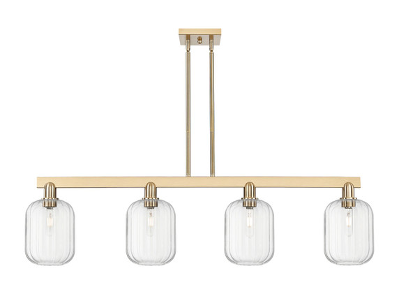 Linear/Island 4 Light + by Innovations ( 405 | 716-4I-CB-G460-7CL Arcadia ) 