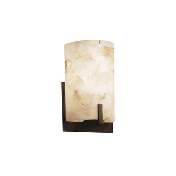Sconces Pocket by Justice Designs ( 102 | ALR-5531-DBRZ Alabaster Rocks ) 