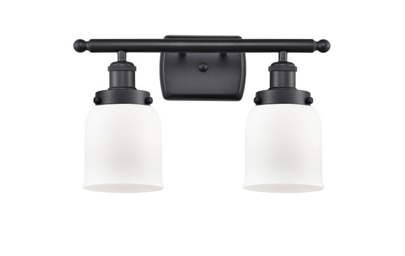 Bathroom Fixtures Two Lights by Innovations ( 405 | 916-2W-BK-G51 Ballston Urban ) 