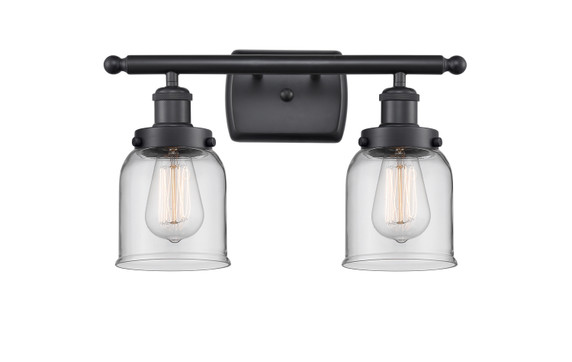 Bathroom Fixtures Two Lights by Innovations ( 405 | 916-2W-BK-G52-LED Ballston Urban ) 