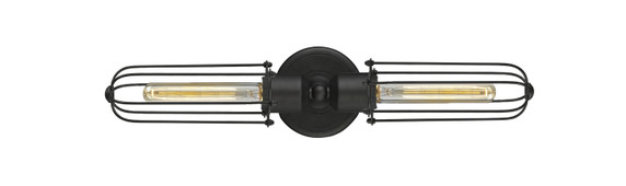 Bathroom Fixtures Two Lights by Innovations ( 405 | 900-2W-OB-CE225-OB Austere ) 