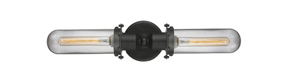 Bathroom Fixtures Two Lights by Innovations ( 405 | 900-2W-OB-CE228-OB-CL Austere ) 