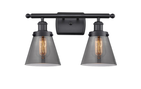 Bathroom Fixtures Two Lights by Innovations ( 405 | 916-2W-BK-G63 Ballston Urban ) 