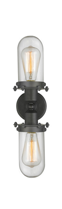 Bathroom Fixtures Two Lights by Innovations ( 405 | 900-2W-OB-CE231-OB-CL-LED Austere ) 