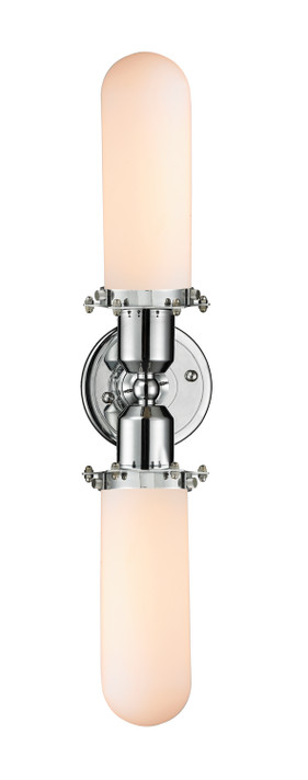 Bathroom Fixtures Two Lights by Innovations ( 405 | 900-2W-PC-CE228-PC-W-LED Austere ) 