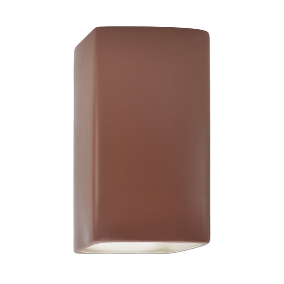 Exterior Wall Mt./Flush by Justice Designs ( 102 | CER-5915W-CLAY Ambiance ) 