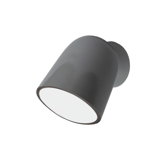 Sconces Single Glass by Justice Designs ( 102 | CER-3770-GRY Ambiance ) 