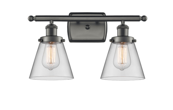 Bathroom Fixtures Two Lights by Innovations ( 405 | 916-2W-OB-G62 Ballston Urban ) 