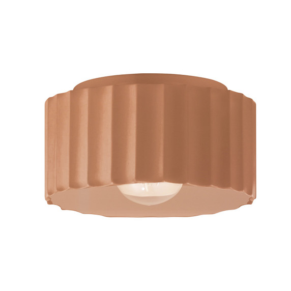 Flush Mounts Directional by Justice Designs ( 102 | CER-6185-ADOB Radiance ) 
