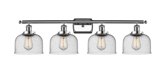 Bathroom Fixtures Four Lights by Innovations ( 405 | 916-4W-PC-G74-LED Ballston Urban ) 