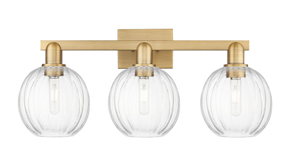 Bathroom Fixtures Three Lights by Innovations ( 405 | 716-3W-BB-G458-7CL Arcadia ) 