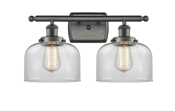 Bathroom Fixtures Two Lights by Innovations ( 405 | 916-2W-OB-G72-LED Ballston Urban ) 