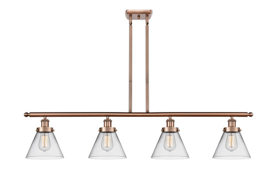 Linear/Island 4 Light + by Innovations ( 405 | 916-4I-AC-G42 Ballston Urban ) 