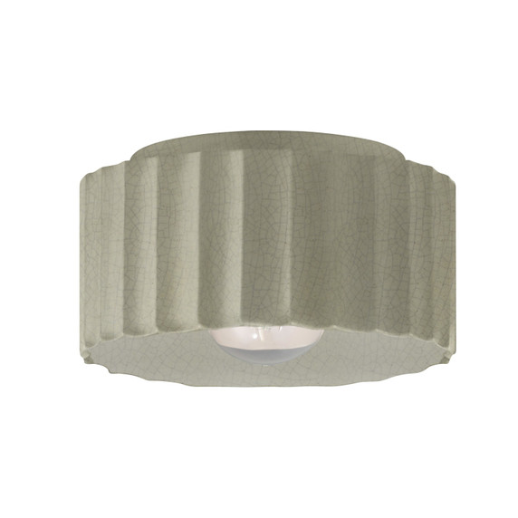 Flush Mounts Cage Style by Justice Designs ( 102 | CER-6185W-CKC Radiance ) 