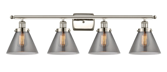 Bathroom Fixtures Four Lights by Innovations ( 405 | 916-4W-PN-G43 Ballston Urban ) 