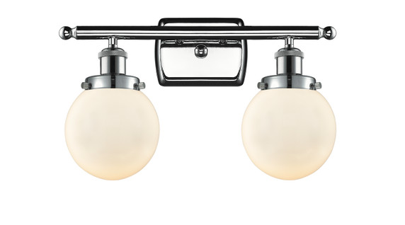 Bathroom Fixtures Two Lights by Innovations ( 405 | 916-2W-PC-G201-6 Ballston Urban ) 
