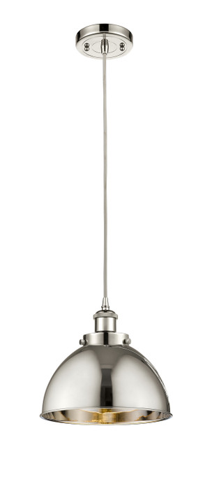 Mini Pendants Metal Shade by Innovations ( 405 | 916-1P-PN-MFD-10-PN-LED Derby ) 