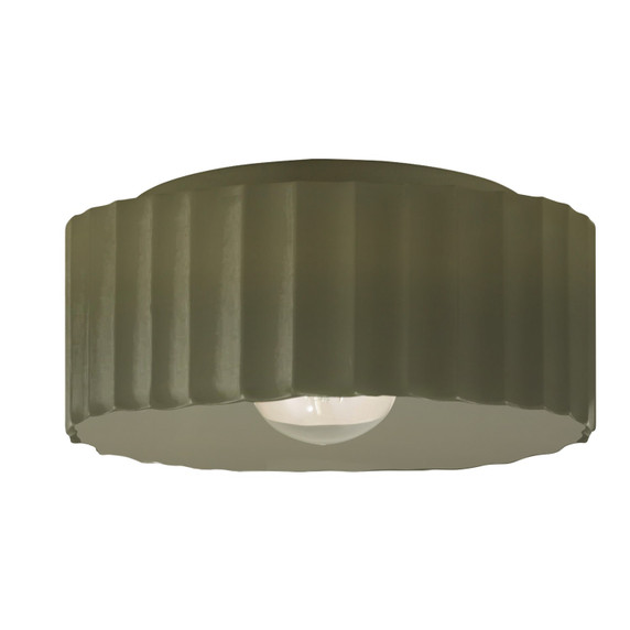 Flush Mounts Directional by Justice Designs ( 102 | CER-6187-MGRN Radiance ) 