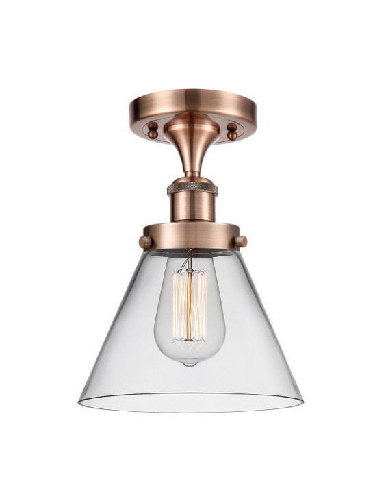 Semi-Flush Mts. Glass Down by Innovations ( 405 | 916-1C-AC-G42 Ballston Urban ) 