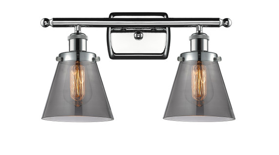 Bathroom Fixtures Two Lights by Innovations ( 405 | 916-2W-PC-G63-LED Ballston Urban ) 