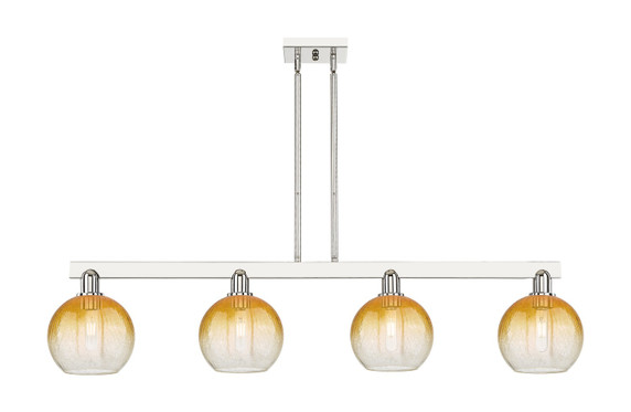 Linear/Island 4 Light + by Innovations ( 405 | 716-4I-PN-G483-8AM Arcadia ) 