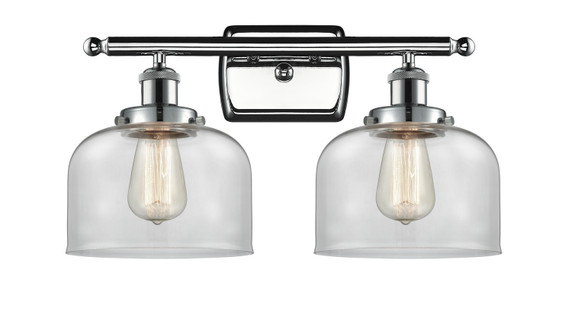 Bathroom Fixtures Two Lights by Innovations ( 405 | 916-2W-PC-G72-LED Ballston Urban ) 