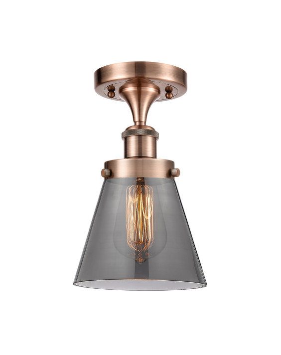 Semi-Flush Mts. Glass Down by Innovations ( 405 | 916-1C-AC-G63-LED Ballston Urban ) 