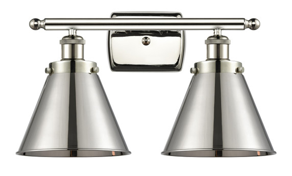 Bathroom Fixtures Two Lights by Innovations ( 405 | 916-2W-PN-M13-PN Ballston Urban ) 