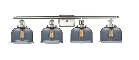 Bathroom Fixtures Four Lights by Innovations ( 405 | 916-4W-SN-G73-LED Ballston Urban ) 