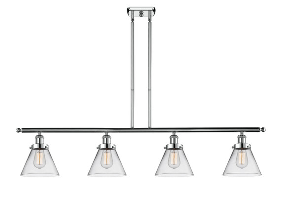 Linear/Island 4 Light + by Innovations ( 405 | 916-4I-PC-G42-LED Ballston Urban ) 