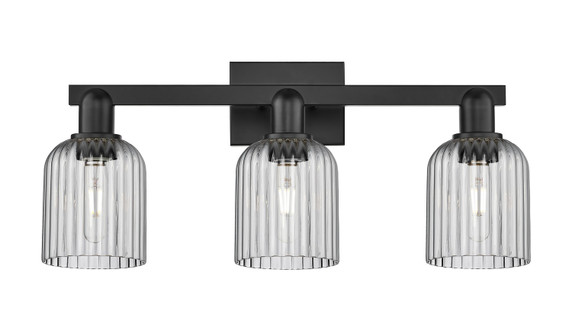 Bathroom Fixtures Three Lights by Innovations ( 405 | 716-3W-BK-G559-5SM Arcadia ) 