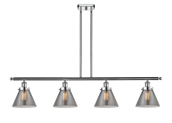 Linear/Island 4 Light + by Innovations ( 405 | 916-4I-PC-G43-LED Ballston Urban ) 