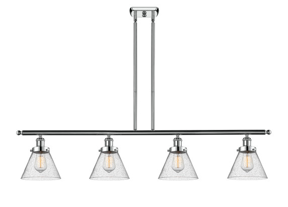 Linear/Island 4 Light + by Innovations ( 405 | 916-4I-PC-G44 Ballston Urban ) 