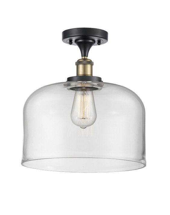 Semi-Flush Mts. Glass Down by Innovations ( 405 | 916-1C-BAB-G72-L Ballston Urban ) 