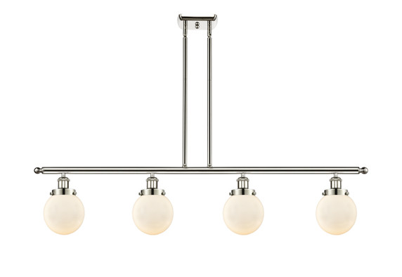 Linear/Island 4 Light + by Innovations ( 405 | 916-4I-PN-G201-6-LED Ballston Urban ) 
