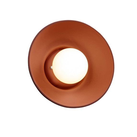 Sconces Pocket by Justice Designs ( 102 | CER-3030-CLAY Ambiance Collection ) 