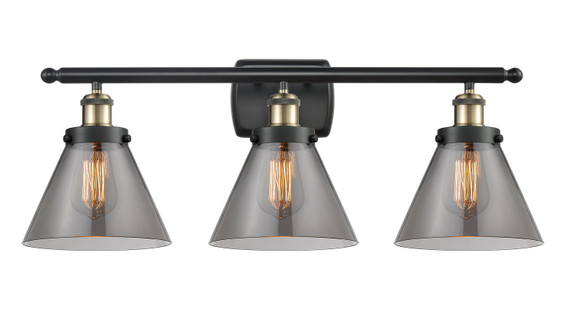 Bathroom Fixtures Three Lights by Innovations ( 405 | 916-3W-BAB-G43 Ballston Urban ) 