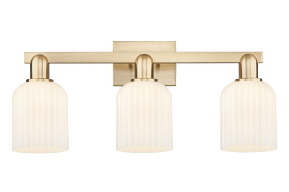 Bathroom Fixtures Three Lights by Innovations ( 405 | 716-3W-CB-G559-5GWH Arcadia ) 