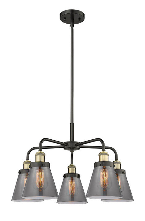 Mid. Chandeliers Glass Down by Innovations ( 405 | 916-5CR-BAB-G63 Ballston Urban ) 