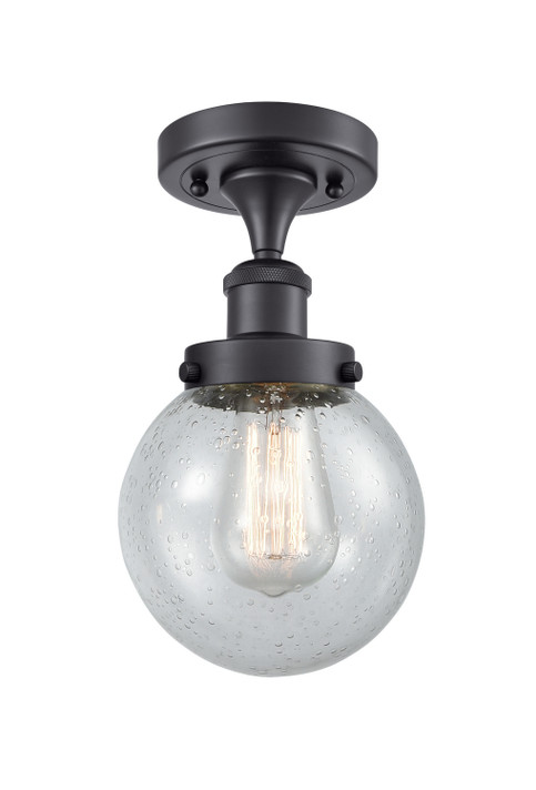 Semi-Flush Mts. Glass Down by Innovations ( 405 | 916-1C-BK-G204-6 Ballston Urban ) 