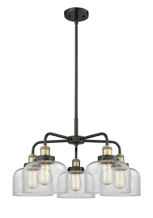 Mid. Chandeliers Glass Down by Innovations ( 405 | 916-5CR-BAB-G72 Ballston Urban ) 