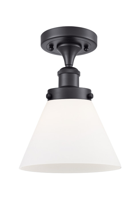 Semi-Flush Mts. Glass Down by Innovations ( 405 | 916-1C-BK-G41-LED Ballston Urban ) 