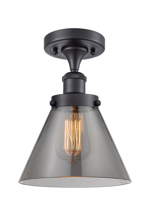 Semi-Flush Mts. Glass Down by Innovations ( 405 | 916-1C-BK-G43 Ballston Urban ) 